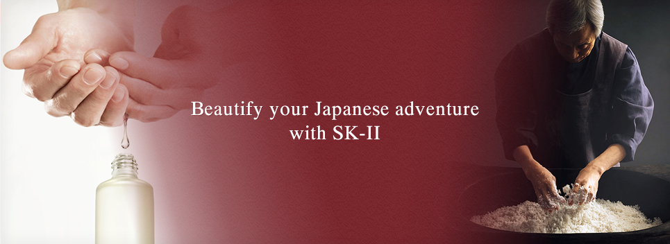 Beautify your Japanese adventurewith SK-II