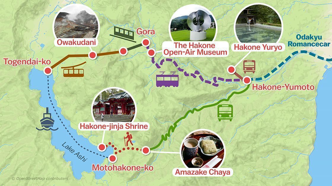 a day trip to hakone