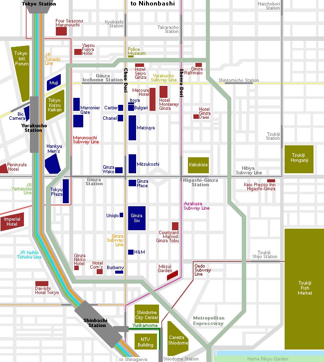 Ginza: Qué ver y visitar (Barrios de Tokio) - Foro Japón y Corea