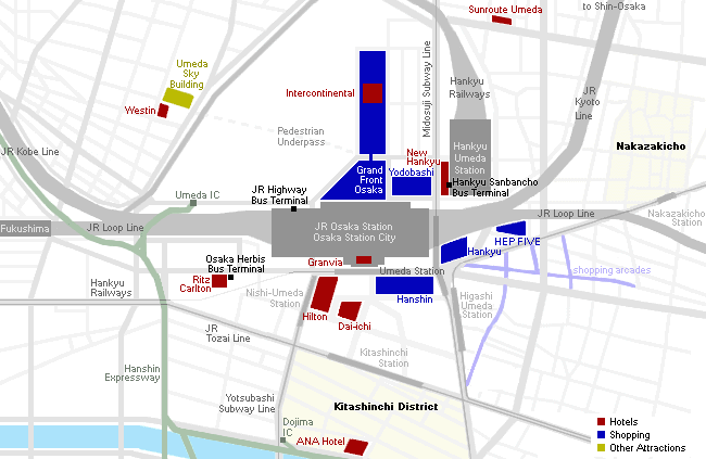 Visitar Umeda - Kita- Barrios de Osaka. Japón - Foro Japón y Corea