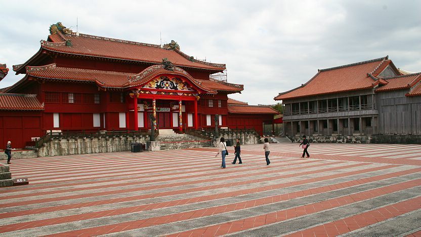 shuri castle map