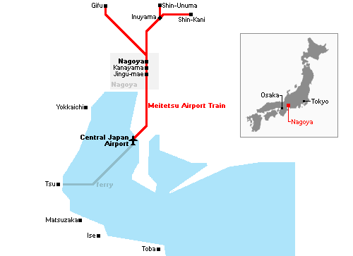 Nagoya Travel: Access, Orientation and Transportation