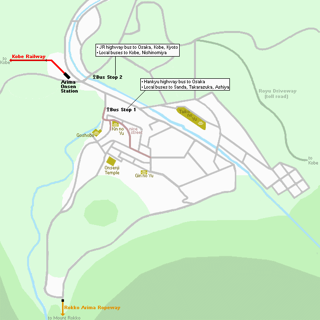 Kobe Travel Arima Onsen Arima Hot Spring - 