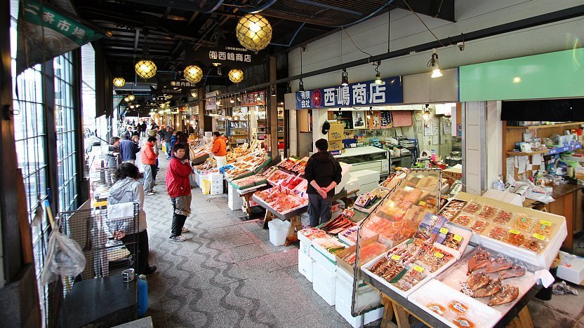 Nijo Market Sapporo Travel