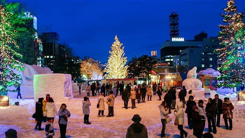 Sapporo Snow japan traditional Festival : japanchunks