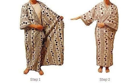 yukata dressing