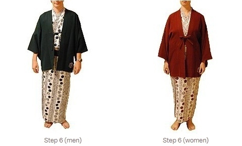 yukata dressing