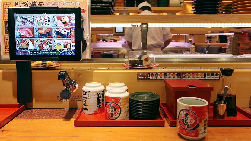 Kaitenzushi Conveyor Belt Sushi Restaurants