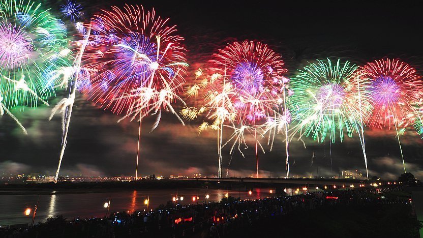 Fireworks in Japan (Hanabi)