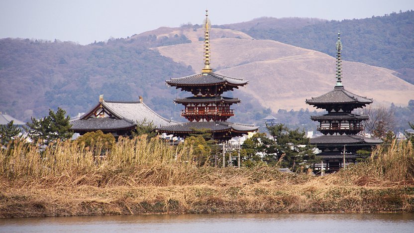 Scratch Painting - Yakushiji in Japan