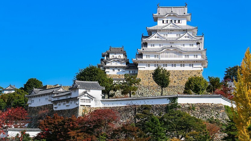 Shachi-gawara at Himeji Castle (姫路城) in Himeji, Japan