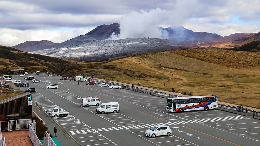 day tour to mt aso from kumamoto