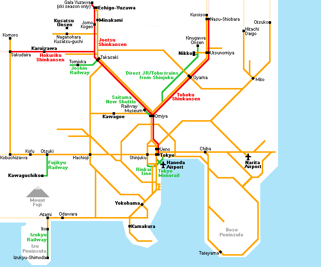 Jr pass карта покрытия