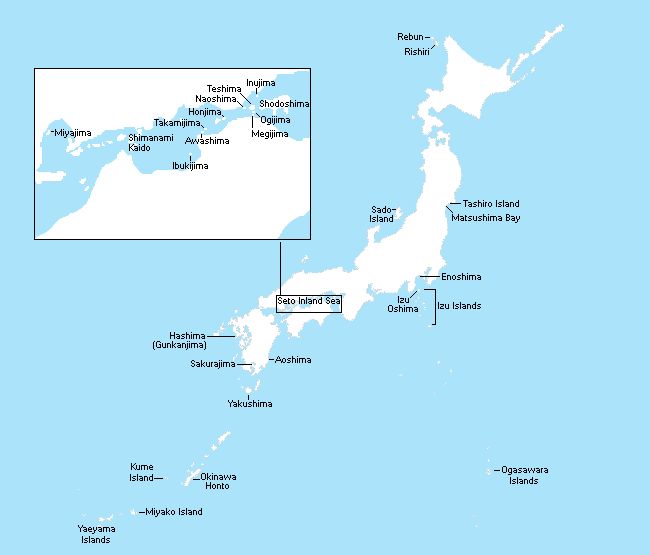 Islands In Japan
