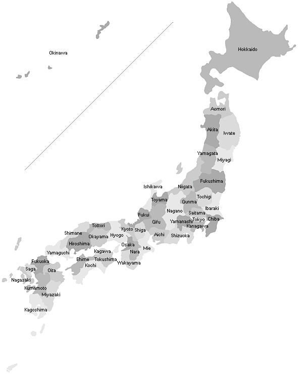 Japanese Prefectures